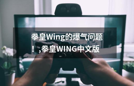 拳皇Wing的爆气问题！,拳皇WING中文版-第1张-游戏相关-龙启科技