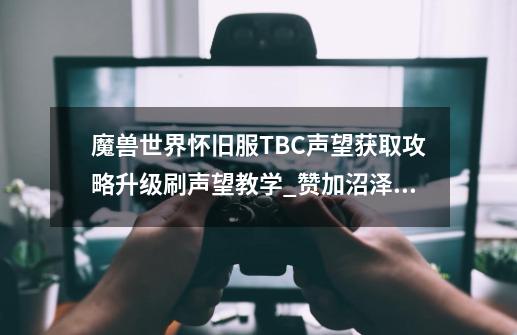 魔兽世界怀旧服TBC声望获取攻略升级刷声望教学_赞加沼泽任务成就怎么做-第1张-游戏相关-龙启科技