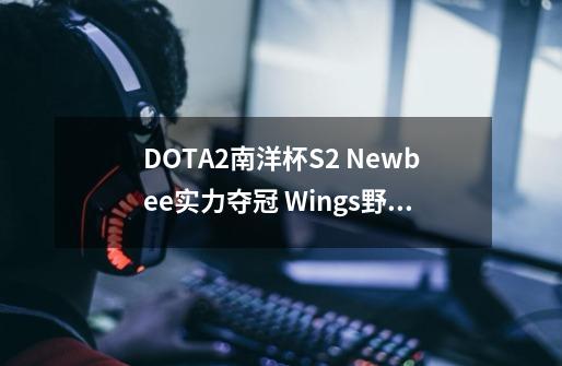 DOTA2南洋杯S2 Newbee实力夺冠 Wings野路子-第1张-游戏相关-龙启科技