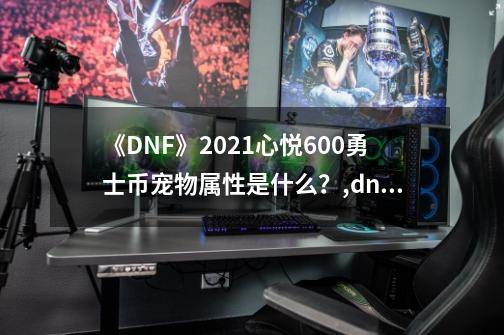 《DNF》2021心悦600勇士币宠物属性是什么？,dnf迷你寒冰虎进化-第1张-游戏相关-龙启科技