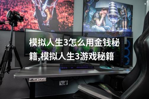 模拟人生3怎么用金钱秘籍,模拟人生3游戏秘籍-第1张-游戏相关-龙启科技