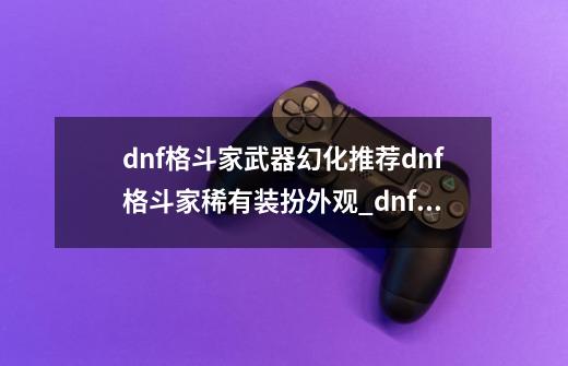 dnf格斗家武器幻化推荐dnf格斗家稀有装扮外观_dnf征服者是什么意思-第1张-游戏相关-龙启科技