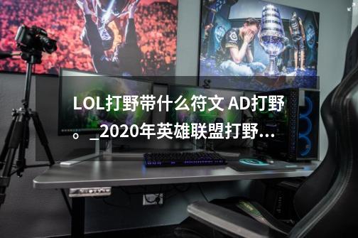 LOL打野带什么符文 AD打野。_2020年英雄联盟打野通用符文-第1张-游戏相关-龙启科技