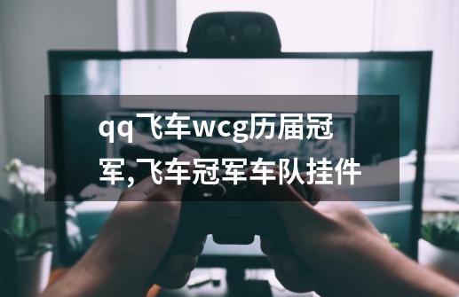 qq飞车wcg历届冠军,飞车冠军车队挂件-第1张-游戏相关-龙启科技