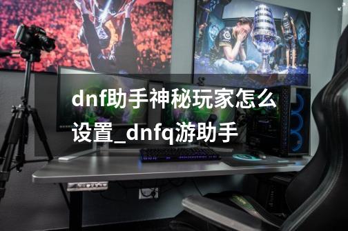 dnf助手神秘玩家怎么设置_dnfq游助手-第1张-游戏相关-龙启科技