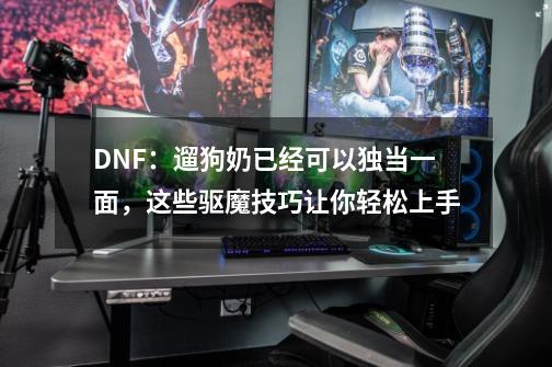 DNF：遛狗奶已经可以独当一面，这些驱魔技巧让你轻松上手-第1张-游戏相关-龙启科技