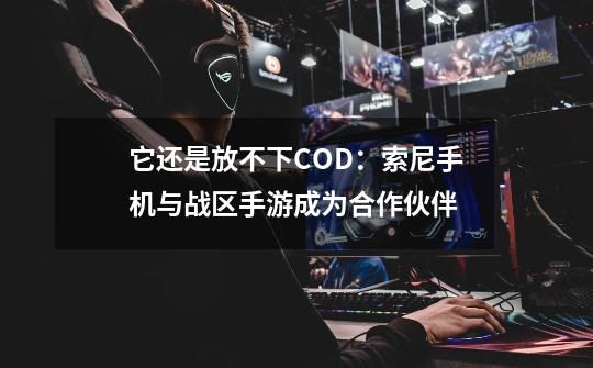 它还是放不下COD：索尼手机与战区手游成为合作伙伴-第1张-游戏相关-龙启科技